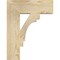Ekena Millwork Merced Block Rough Sawn Bracket, Douglas Fir, 4"W x 14"D x 18"H BKT04X14X18MRC05RDF - alternate 3